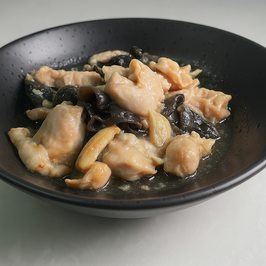 Steamed Chicken & Shiitake Mushroom 北菇蒸滑雞