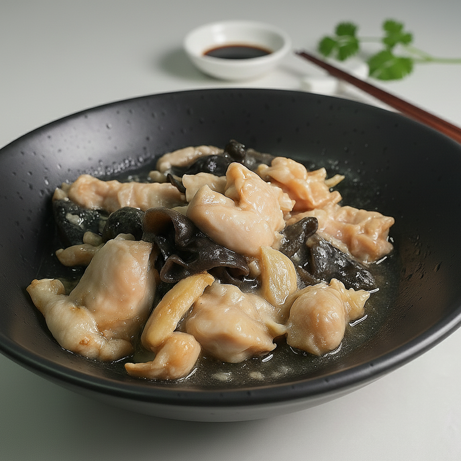 Steamed Chicken & Shiitake Mushroom 北菇蒸滑雞